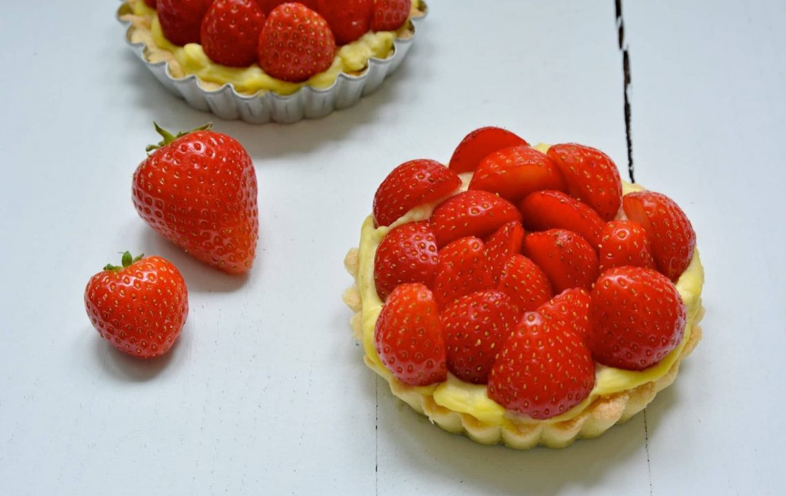 Ma recette de tartelettes aux fraises et à la crème de lait de coco // Sans gluten et sans lactose